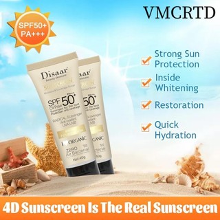 VMCRTD Kem dưỡng da mặt, Kem chống nắng body kiểm soát dầu dưỡng ẩm, Sản phẩm sửa chữa SPF 50 chống lão hóa Hàn Quốc