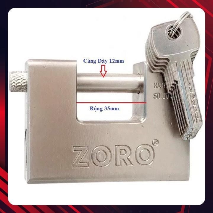 Ổ khoá cửa Cầu Ngang ZORO siêu nặng 1kg1 chống cắt chống đập chống đục, siêu chịu lực, ổ khóa cửa, ổ khóa chống cắt,,,