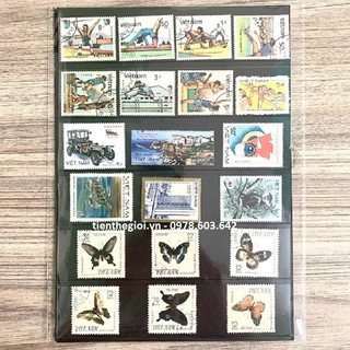 Postage 20 TEM Việt Nam ngẫu nhiên, giao mẫu ngẫu nhiên, màu sắc rõ ràng, không lem màu; Đủ loại kích cỡ- SP007291