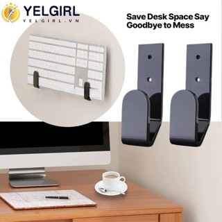 Bàn phím YELGIRLA Giá đỡ treo tường, Móc lưu trữ Bàn phím khung tường Giá đỡ bàn phím, Phụ kiện bàn phím đa năng Bàn phím Acrylic Kẹp tường