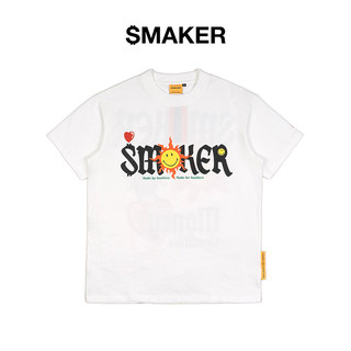 Áo thun unisex nam nữ 100% cotton - money & love tee in white
