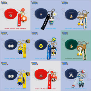 Case For Redmi Buds 5 Pro Earbuds Earphone Silicone Case Cute Boy Earbuds Waterproof Shockproof Soft Protective Headphone Cover Headset Skin with Hook