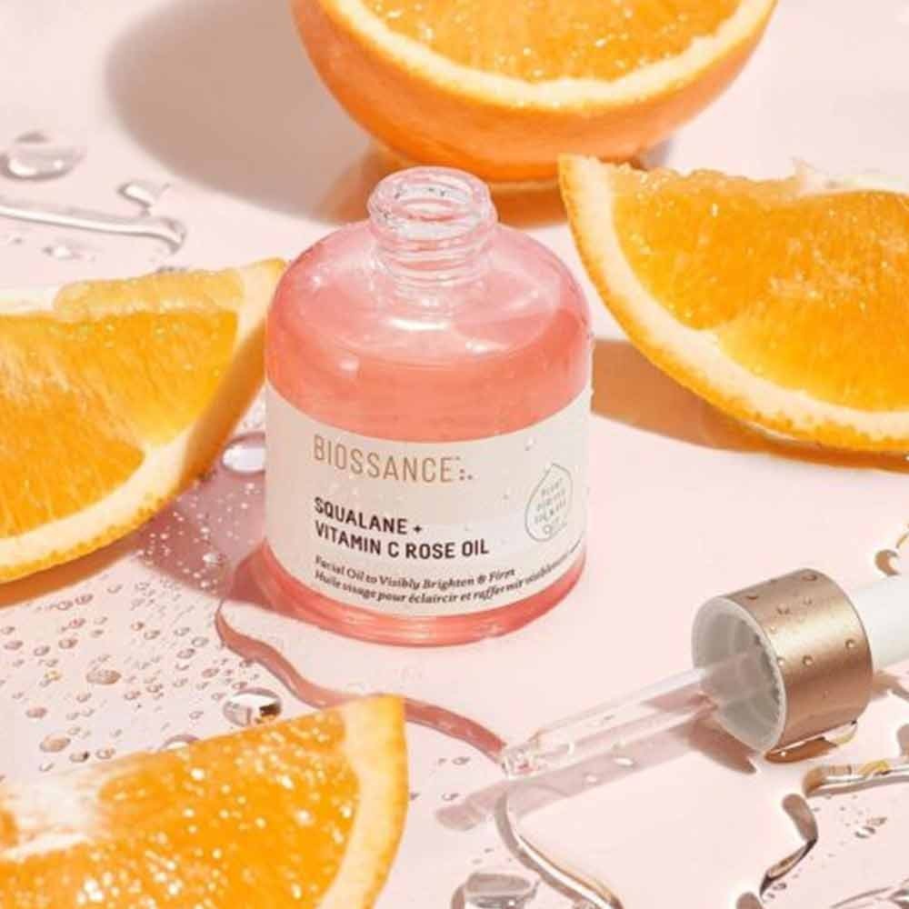 Biossance Squalane Vitamin C Rose Oil NEW 30ML