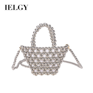 IELGY Túi nhỏ ngọc trai nữ Túi nhỏ họa tiết Mini Messenger Túi xách một vai phù hợp