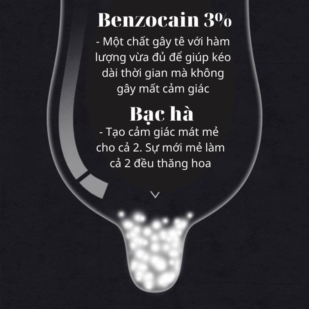 Bao cao su 001 lẻ 1 chiếc, bcs siêu mỏng có gai, nhiều gel, truyền nhiệt kéo dài thời gian
