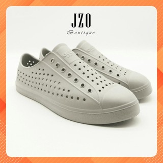 [Chính hãng] Giày nhựa lỗ nam nữ đi mưa đi biển Urban D2001 siêu nhẹ, chống nước, giá tốt - Màu Ghi trơn