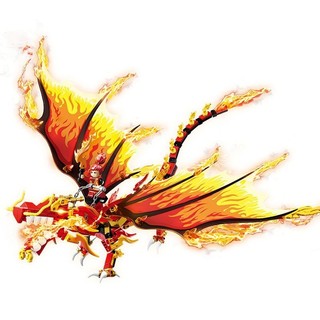 Khối xây dựng Ninjago Flame Dragon