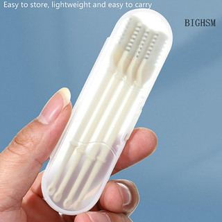 Bighsm 1 / 2 / 3 / 4 cái có thể giặt hai đầu mũi tông đơ cắt tóc mũi tóc tai thìa 360°tông đơ cắt tóc mũi bằng thép không gỉ skk