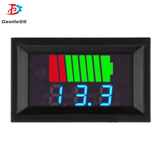 Đèn báo pin dc 6v-72v pro led màn hình kỹ thuật số vôn kế xe axit chì đa năng