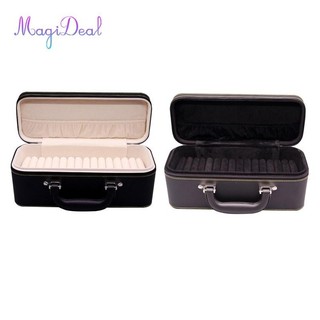 Magideal da pu lắc tay hộp, hộp trưng bày vòng tay tổ chức hộp đựng nhẫn vòng tay dành cho quà tặng sinh nhật bán lẻ dresser