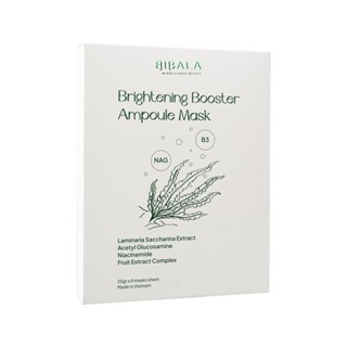   Hộp  Mặt nạ dưỡng sáng làm dịu và dưỡng ẩm 25G BRIGHTENING BOOSTER AMPOULE MASK 25G BIBALA 