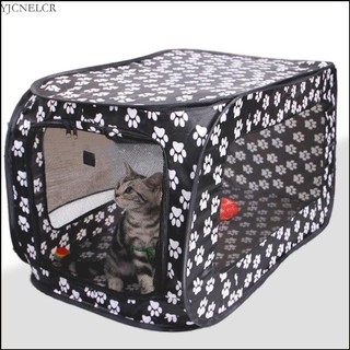 Yjcnelcr Lều Mèo Trong Nhà Thú Cưng Playtent Lưới Thoáng Khí Playpens Nhà Chó Con Ngoài Trời Hàng Rào Chống Cắn Có Thể Gập Lại Nhỏ D