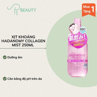 Xịt khoáng hadanomy collagen mist 250ml - nhật