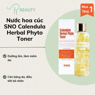 Nước hoa cúc SNO Calendula Herbal Phyto Toner 200ml