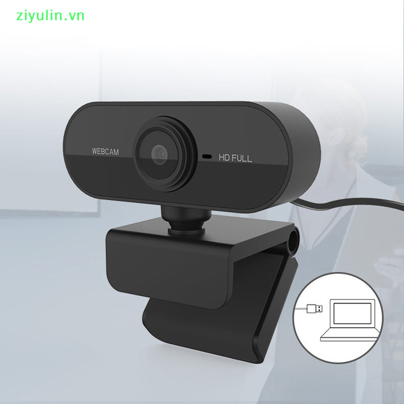 Ziyulin Elough 2K HD Webcam Cho Máy Tính Để Bàn Laptop Máy Tính Mini USB Web Camera Có Micro Web Cam Cho YouTube Skype VN