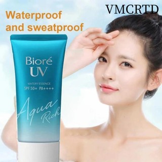 VMCRTD Kem chống nắng body da mặt, SPF50 + Kem dưỡng da cách ly Gel làm trắng, Kem chống nắng body dưỡng ẩm UV Aqua Rich Sunblock Chăm sóc da mặt cho cơ thể