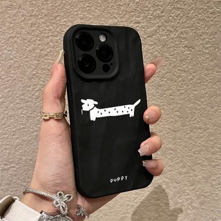 ốp iphone 11/12/13/14/15 Pro Max cute cún yêu Silicone chính hãng Case For ốp lưng iphone 11,12,13,14,15,11PM,12PM,13PM,14PM,15PM