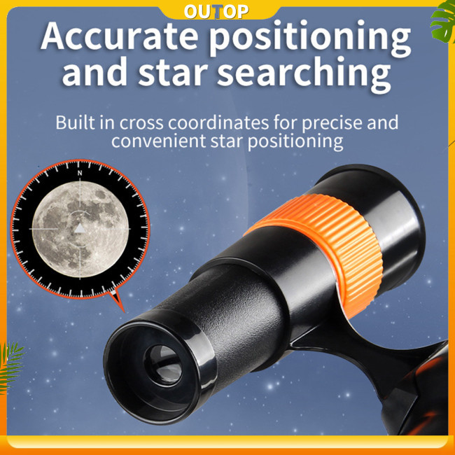 Kính thiên văn trẻ em OUTOP Khẩu độ 50mm Chiều dài tiêu cự Kính thiên văn chuyên nghiệp dành cho trẻ em Người mới bắt đầu thiên văn | BigBuy360 - bigbuy360.vn