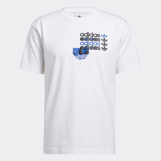 adidas Phong cách sống Áo Thun Forum Nam trắng GN3868
