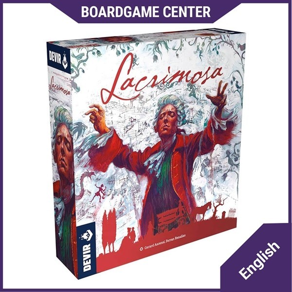 Bộ trò chơi Boardgame - Lacrimosa (2022) - Participate in the completion of Wolfgang Amadeus Mozart'