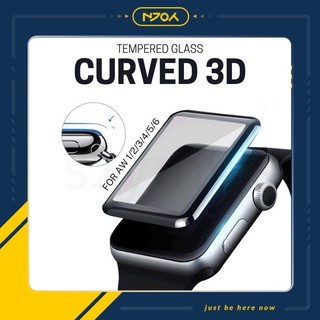 Cường Lực Viền Dẻo 3D Curved Cho Đồng Hồ Apple Watch 38mm 40mm 41mm 42mm 44mm 45mm Njoyshop