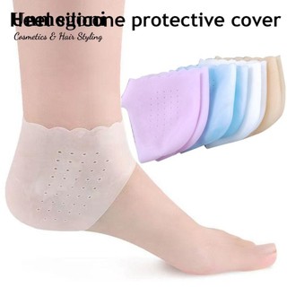 Unmegoni chiếc gel gót chân mỏng tất, chống nhứt dưỡng ẩm chân chăm sóc, silicon ren gót che da bảo vệ chăm sóc da dụng cụ chăm sóc chân