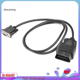 Dis _ obd usb vag giao diện cáp obd2 16 chân sang db9 rs232 cho bộ chuyển đổi chẩn đoán ô tô