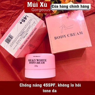 Kem body DưỡngTrắng Da Sữa Bò Múi Xù Gorgeous
