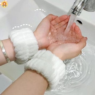 Spa Cổ Tay Washband Microfiber Khăn Rửa Cổ Tay Dây Đeo Tay Rửa Mặt Thấm Hút Dây Đeo Tay Cổ Tay Chống Nước ruiyan JP2