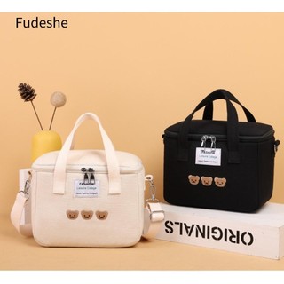 Fudeshe Túi Mẹ, Túi Ăn Trưa Chống Thấm Nước, Hộp Đựng Thức Ăn Gấu Dễ Thương Dung Tích Lớn Chất Lượng