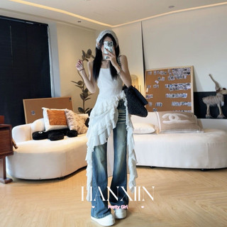 HANXIN váy Đầm váy nữ body đầm Casual xu hướng Hàn Phong Cổ điển WLQ2430AZ8 11Z240313