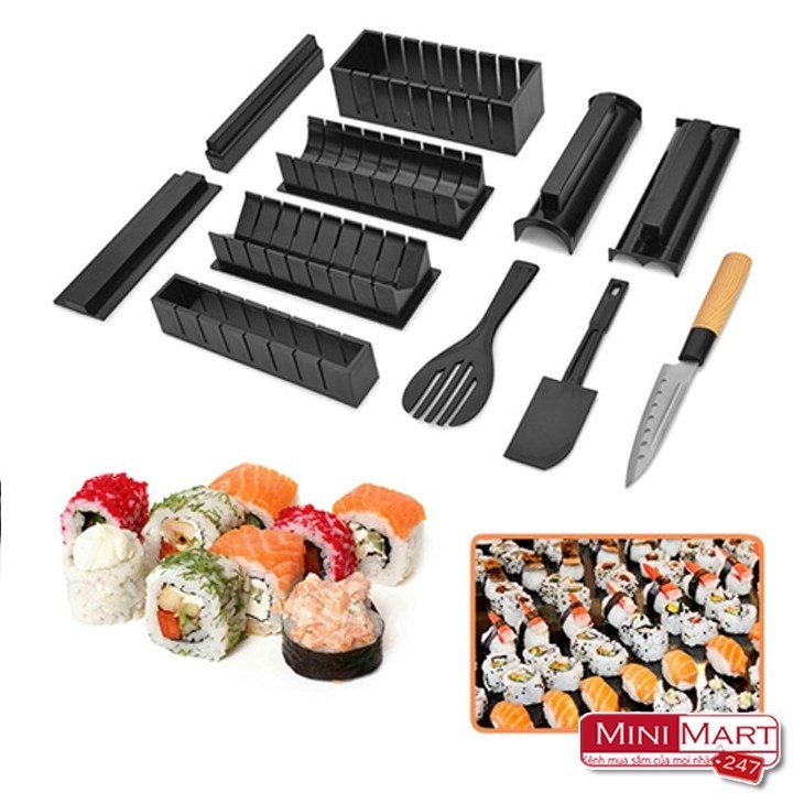 Bộ Dụng Cụ Làm Sushi 10 Món