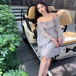 Giyu váy Đầm váy nữ body đầm Casual Hàn Phong Fashion Cổ điển WLQ2430IDD 12Z240320