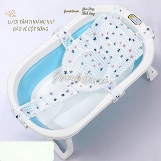 Lưới Tắm Cho Bé Sơ Sinh Grand Haven Chống Trượt Có thể  Điều Chỉnh Kích Thước Phù Hợp Với Bồn Tắm Của Bé Họa tiết cute