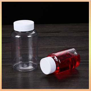 15ml / 20ml / 30ml / 100ml nhựa pet trong suốt trống cói chai bột chắc chắn thuốc viên lọ hộp đựng thuốc thử đóng gói chai
