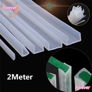 Băng Keo Cao Su Viền Cửa Kính Hình Chữ U Viền Cạnh Dài 2M Siêu Bền Chống Thời Tiết Tiện Dụng