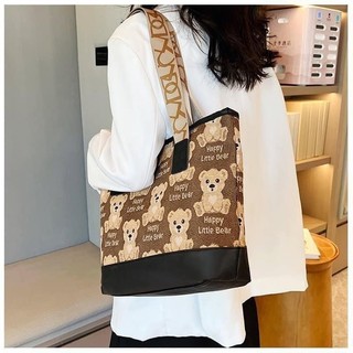 (Bán buôn-chuyên sỉ) Túi Xách Canvas HÌNH GẤU