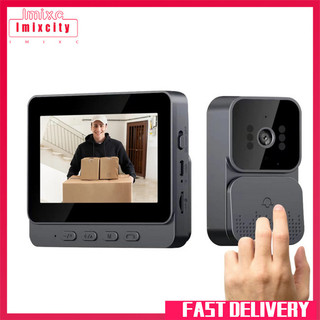Camera chuông cửa WiFi thông minh Imixcity M10 Chuông cửa Video âm thanh 2 chiều với màn hình 4,3 "Chuông cửa không dây 2.4G HD Night