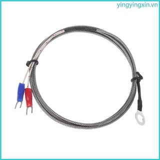 Đầu dò cảm biến nhiệt độ cặp nhiệt điện loại YIN 1m K cho công nghiệp 0 400°C bền
