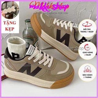 Giày thể thao nữ đế bằng chữ N, giày nữ đẹp cao cấp giá rẻ MAKKI SHOP TD365