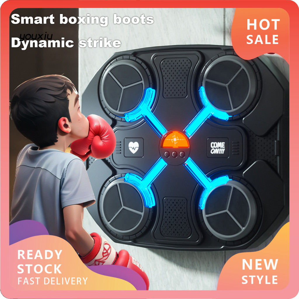 Yx Music Boxing Machine Công cụ cải tiến phối hợp cơ thể Bộ huấn luyện viên đấm bốc Bluetooth thông minh cho thiết bị đấm bốc điện tử gia đình với âm nhạc Hoàn hảo cho người mua Đông Nam