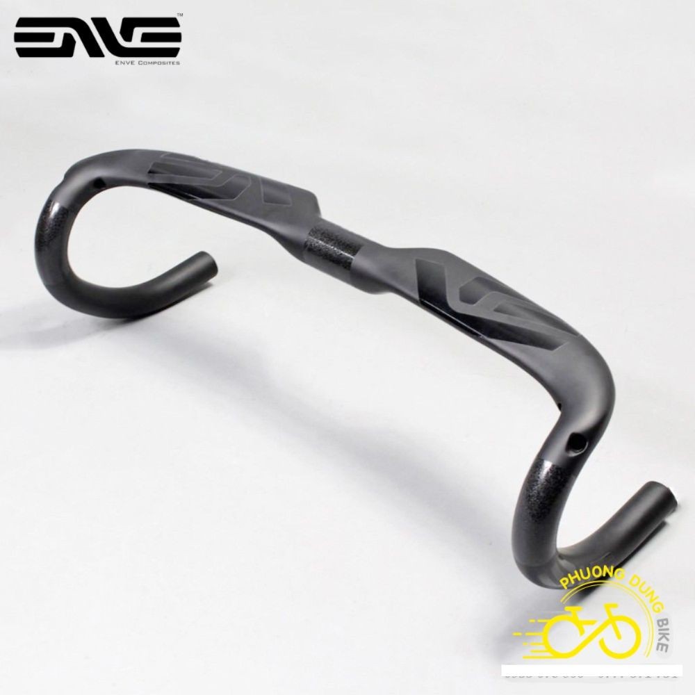 Ghi đông cong dẹp xe đạp road Carbon ENVE AERO SES 400 / 420 / 440 x 31.8mm