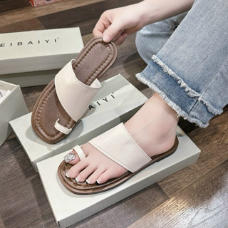 Dép Lê Quai Ngang Xỏ Ngón Đế Bệt Chất Da Êm Mềm Siêu Nhẹ LuxyShoes LX161