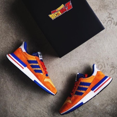 Giày chạy bộ Dragon Ball Adidas -zx500 RM boost Son Goku FFHHFF