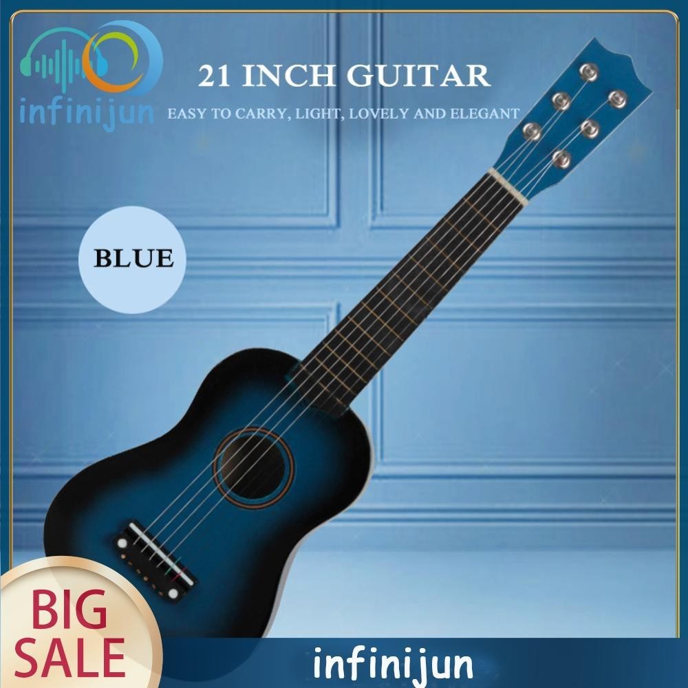 Đồ Chơi Đàn Ghita 6 Dây Mini 21 inch Cho Bé