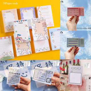 Creative Sticky Notes Self-Adhesive Focus Memo Notepad Memo Writtingaper