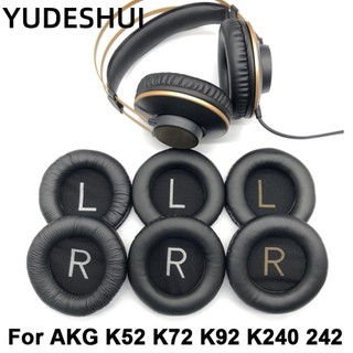 YUDESHUI 2 Miếng Đệm Tai Phụ Kiện Earpads Tai Nghe Bọt Xốp Cho AKG K52 K72 K92 K240 242