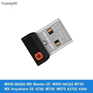 Bộ thu dongle không dây hợp thời trang bộ chuyển đổi usb thống nhất cho bàn phím chuột kết nối 6 thiết bị cho mx m905 m950 m505 m510 m525 re