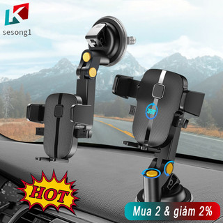 Sesong xoay 360 độ gắn xe giá đỡ kính chắn gió bảng điều khiển hút điện thoại gps gấp giá đỡ