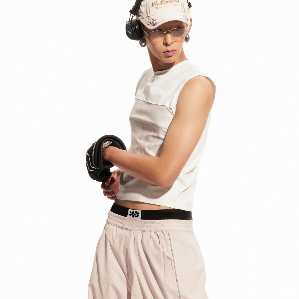 NAS Blanc Reconstructed Tanktop - Áo Thun Ba Lỗ Unisex